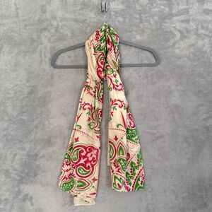 Maison Lecomte Flament Lightweight Super Soft Cotton Floral Scarf 40"x64"